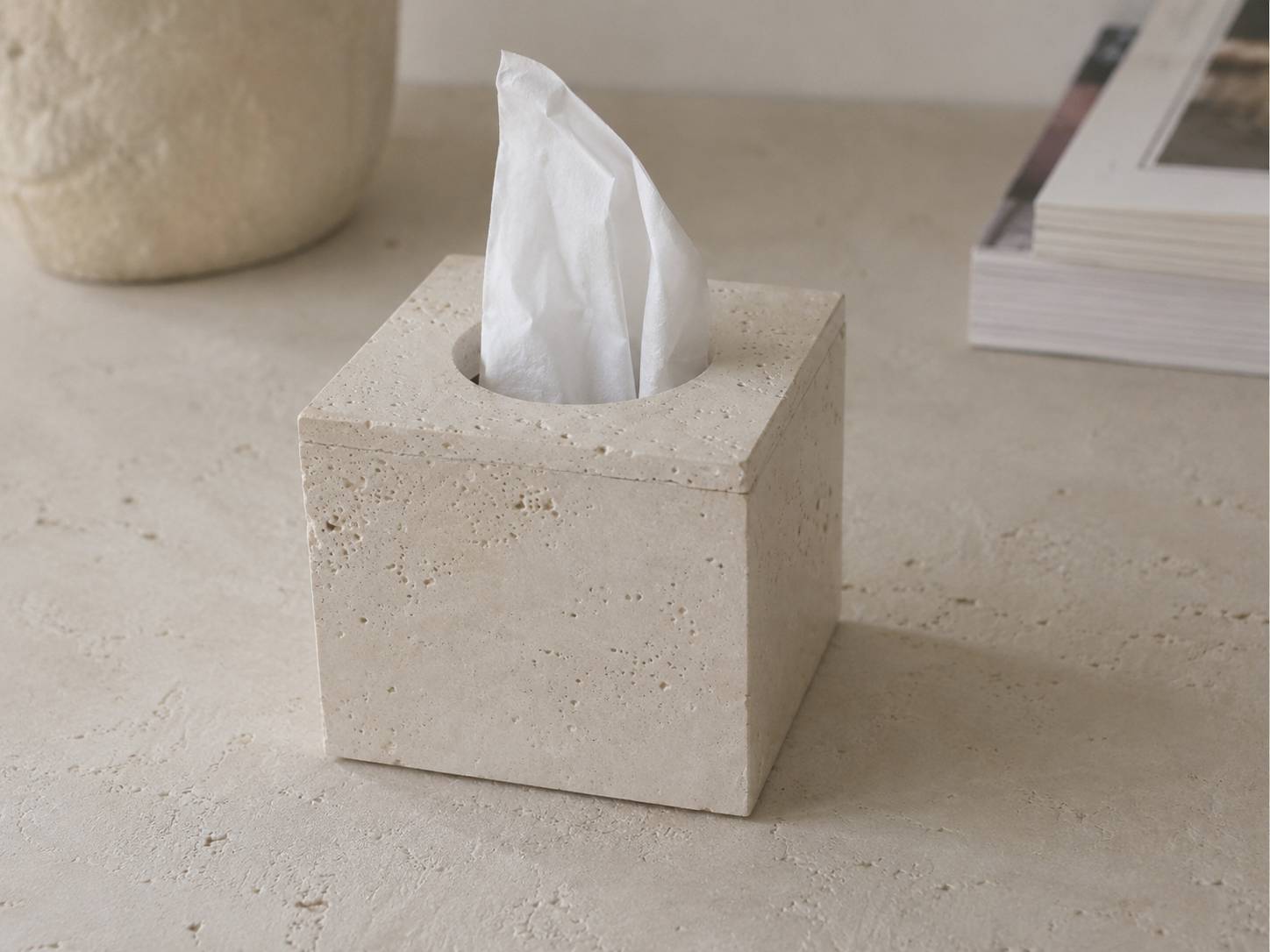 جای دستمال کاغذی مربع